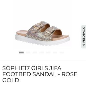 NIB girls sandals